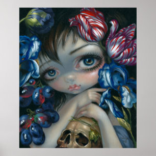 Stilleven VII:  Bloesem ART PRINT lowbrow art