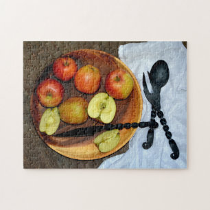 Stillleben mit Äpfel Jigsaw Puzzle