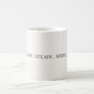 Stillness Is Strength Minimalist Mug