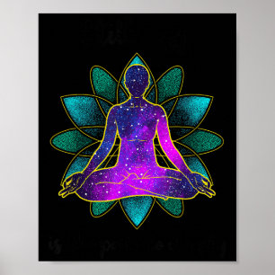 Stillness Is The Path To Clarity Gratitude Motivat Poster