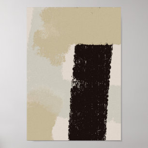 Stillness – Neutral Abstract Art Print