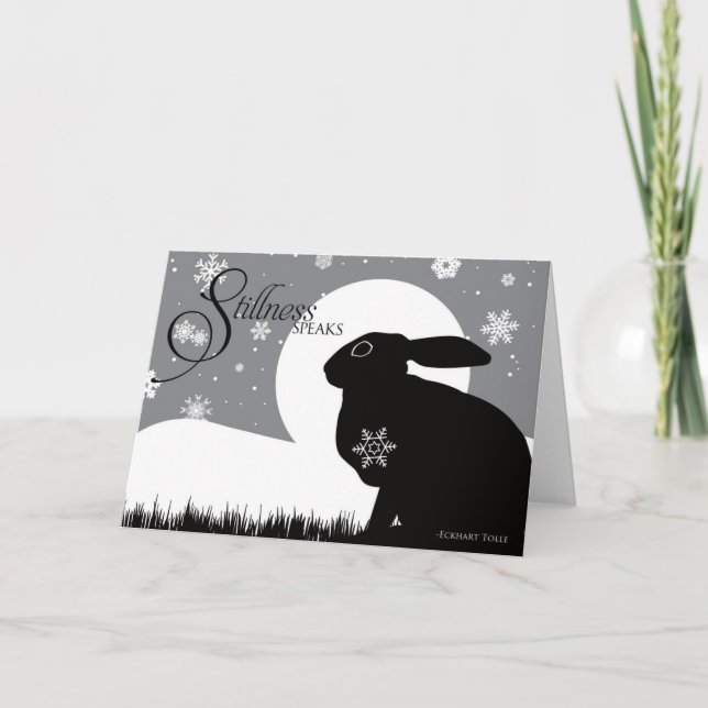 STILLNESS SPEAKS CARD (Front)