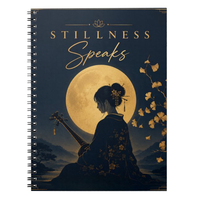 Stillness Speaks | Mindfulness Notebook  (Front)