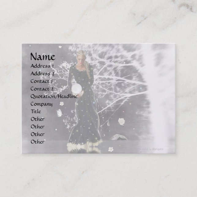 Stillness Within Business Card (Front)