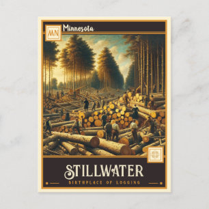 Stillwater, Minnesota    Vintage Postcard