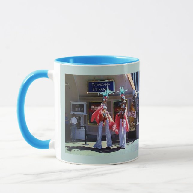 Stilt Dancers combo mug (Left)