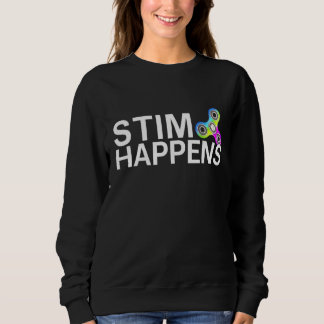 Stim, Fidget Spinner, Stimming Sweatshirt