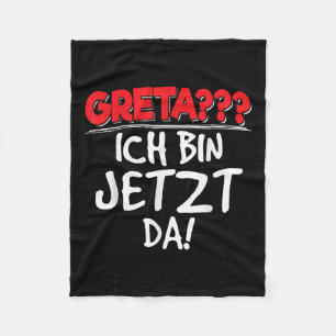 Stimme Für Die Erde Climate Protection Nature Prot Fleece Blanket