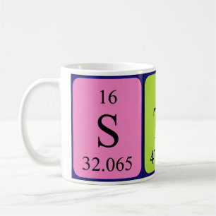 Stina periodic table name mug