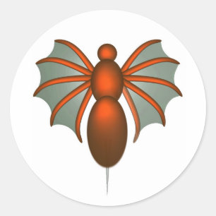 Stinger Classic Round Sticker