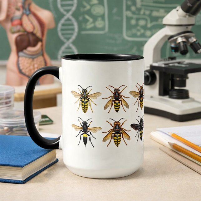 Stinging Wasps Biology  Mug (Creator Uploaded)