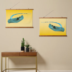 Stingray - Abstract Design - Cut out of a photo Hanging Tapestry