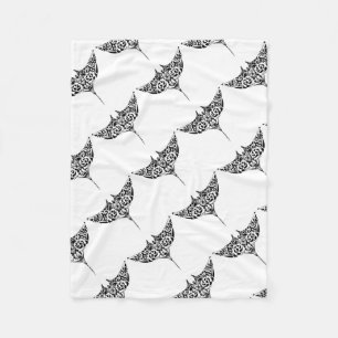 stingray fleece blanket