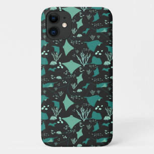 Stingray Manta Ray Underwater Marine Life iPhone 11 Case