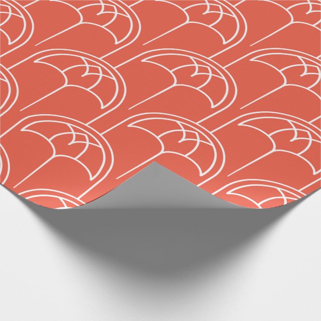 Stingray Pattern  Wrapping Paper (Corner)