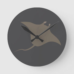Stingray Round Clock