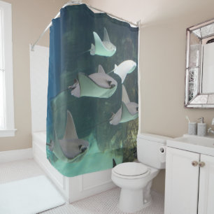 Stingray Surprise Shower Curtain