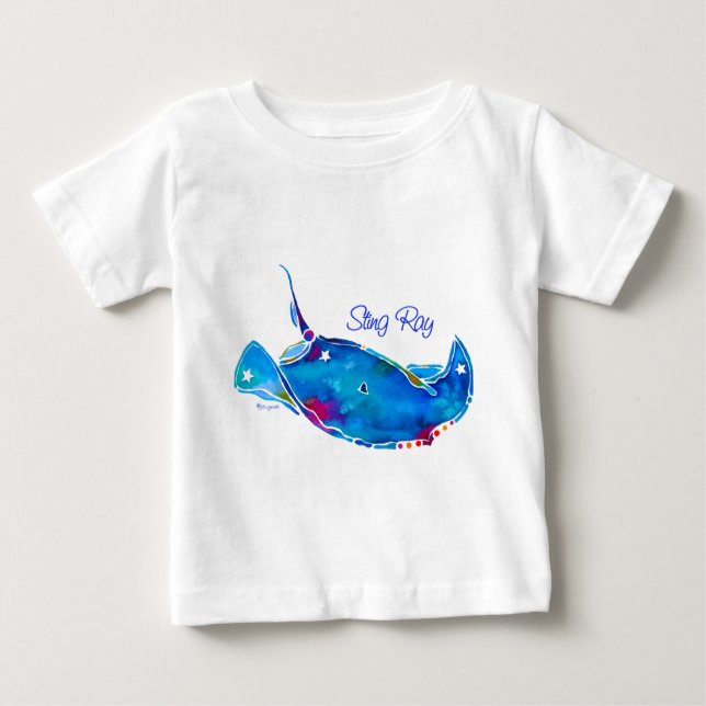 Stingray Toddler Long Sleeved Shirt (Front)
