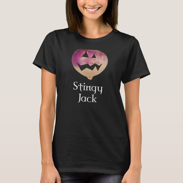 Stingy Jack Turnip Jack O'Lantern T-Shirt (Front)