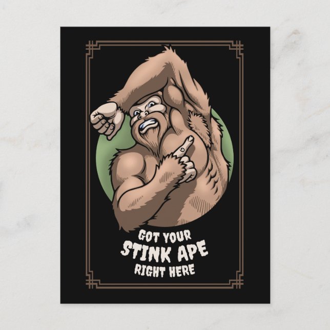 Stink Ape Postcard (Front)