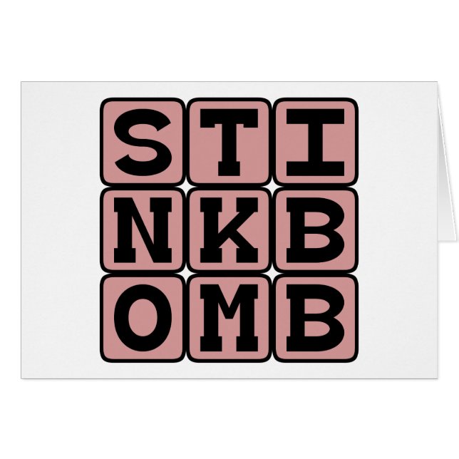 Stink Bomb, Smelly Prank (Front Horizontal)