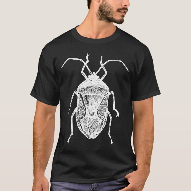Stink Bug Beetle And Halyomorpha Halys T-Shirt (Front)