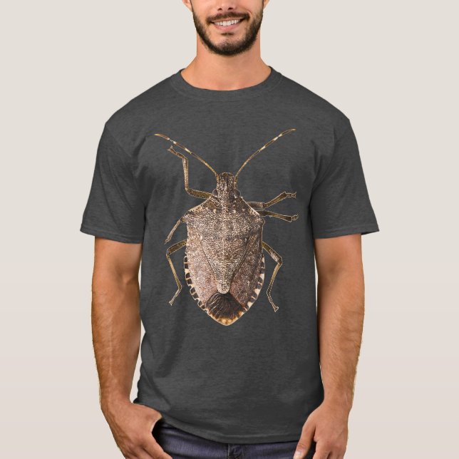 Stink Bug Entomology Insects Funny T-Shirt (Front)