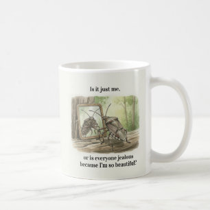 Stink Bug Gifts Funny Brown Marmorated Stinkbug Co Coffee Mug