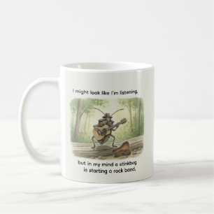 Stink Bug Gifts Funny Brown Marmorated Stinkbug Coffee Mug