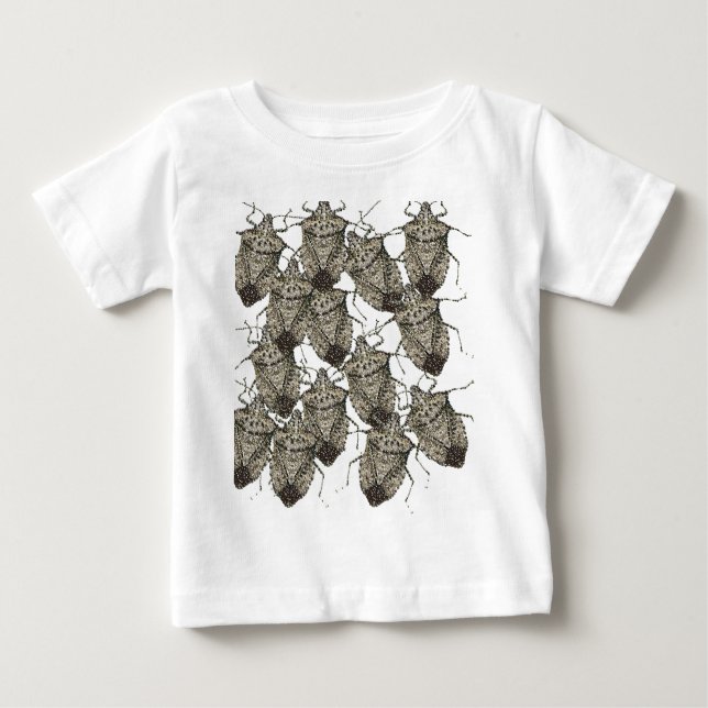 Stink Bugs bedazzled Baby T-Shirt (Front)