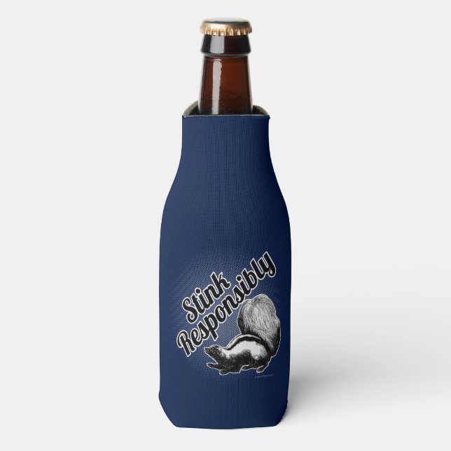 Stink Responsibly Bottle Cooler (Bottle Front)