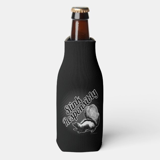 Stink Responsibly Bottle Cooler (Bottle Front)