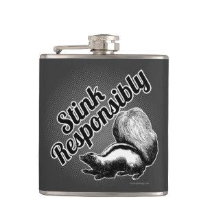 Stink Responsibly Hip Flask