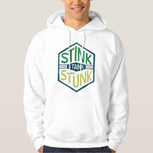 Stink Stank Stunk Badge Hoodie