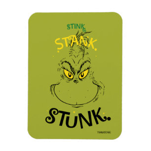 Stink Stank Stunk Mister Grinch Magnet