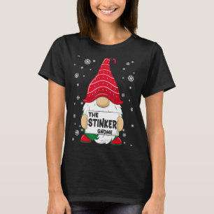 Stinker Gnome Family Matching Christmas Pajama T-Shirt