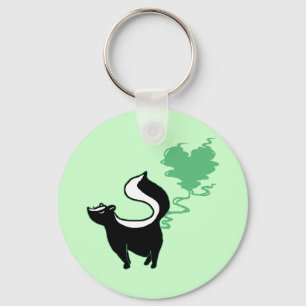 Stinky Love Skunk Key Ring