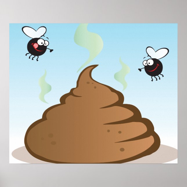Stinky Pile Of Poop Poster (Front)