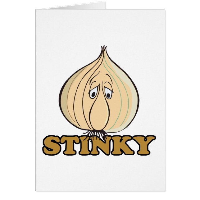 stinky sad garlic face (Front)