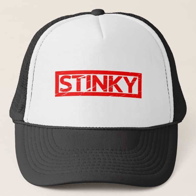 Stinky Stamp Trucker Hat (Front)