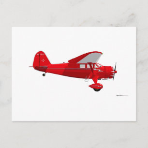 Stinson SR-10C Reliant Postcard
