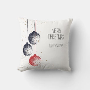 Stipple Christmas Ornaments Cushion