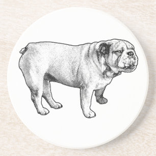 stipple stance, bulldog coaster