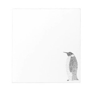 Stippled Penguin Notepad