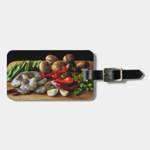 Stir Fry Luggage Tag