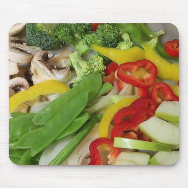 Stir Fry Mouse Pad (Front)