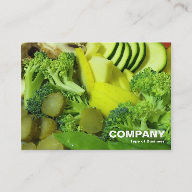 Stir-fry Vegetables 01 Business Card (Front)
