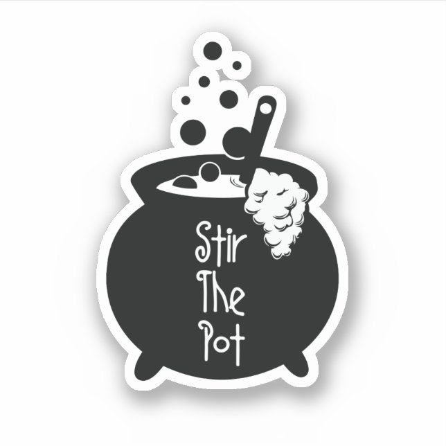 Stir The Pot – Witch Cauldron (Front)