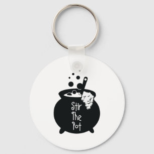 Stir The Pot – Witch Cauldron Key Ring