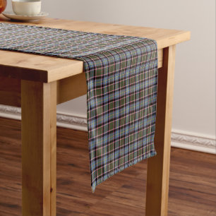 Stirling and Bannockburn Scotland District Tartan Short Table Runner